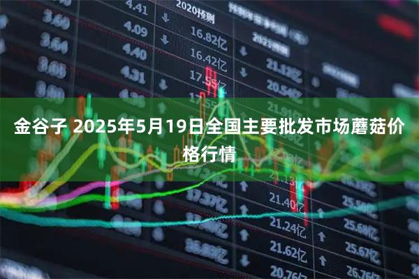 金谷子 2025年5月19日全国主要批发市场蘑菇价格行情